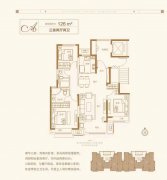 新城悦隽公馆17楼129平三室两卫精装带车位89.5万捡漏