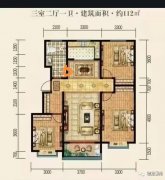 德龙馨苑10楼115平61.8万