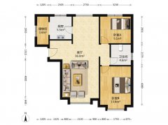 振华附近 海山逸品华庭四楼 两室一厅家具家电齐全生活便利