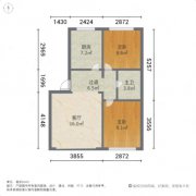 sj01 捡漏一口价10万！国泰小区平地4楼相当3楼75平 
