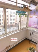 出租新庄北区，三楼，75平，三居室，拎包入住，800
