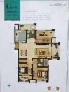 公园壹号24楼137.4平三室两卫毛坯全明户型87.8万出售