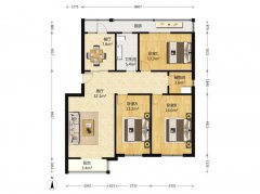 sj01 捡漏赔本卖！室内可看河景 成山御苑电梯94.6平