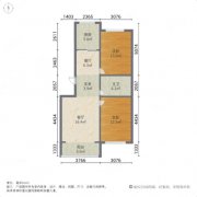 sj01 振华东 上都苑框架4楼 92平 精装 带家具家电 