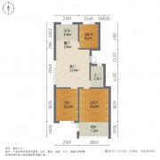 sj01 有大露台！顶账!鑫水华庭 电梯 99平3室 停车方