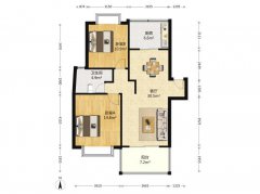 sj01 1楼带院！成山御苑8期 100平 捡漏85.8万 