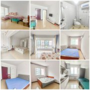 盛仕文苑二楼92平三室精装家具家电齐全拎包入住吉屋出租