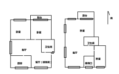 捡漏价29.8W 华悦新城北区边户 框架顶加阁 带露台
