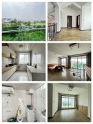 十里河小区前排看湖看海，顶加阁85.16平