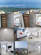 悦海苑电梯顶二层107.9平三室两卫精装未住可看海58.8万