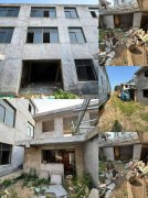 [烟黎明小区杨格庄3层别墅400平左右框架结构，毛坯共3层