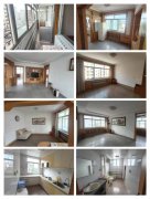 黎明中区住宅院里，半框架三楼116平，三室