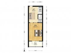 友谊宾馆附近 铂斯酒店6楼 一居室公寓 配套齐全