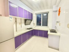 市中心 黎明中区框架楼4楼 两室两厅精装修 家具家电齐全