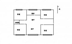 s 高阳小区 电梯125平 装修未住 南厅 地暖 仅58万 