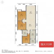 恒大御海半岛11楼115平三室毛坯现房33.8万诚心出售捡漏