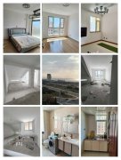 马家庄社区11楼加阁楼四室两卫简装可看海景43.8万急售捡漏