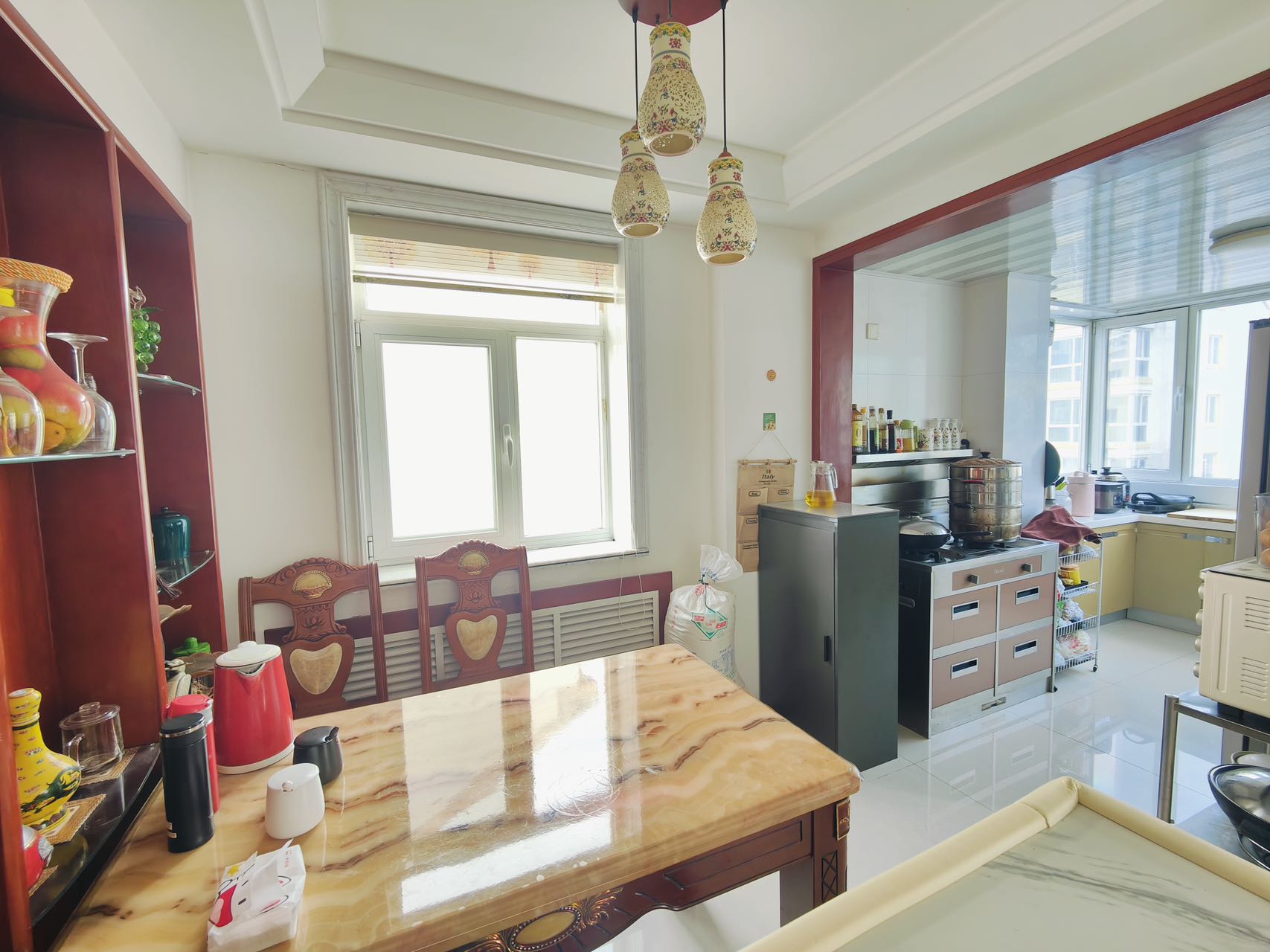 曙光西区框架4楼135平三室两卫全明户型地暖G 曙光西区框架4楼135平三室两卫全明户型地暖G