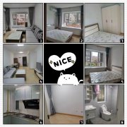 公园壹号一楼99平三室精装家具家电齐全拎包入住吉屋出租