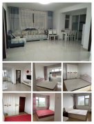 荣安小区电梯五楼113平三室精装家具家电齐全吉屋出租