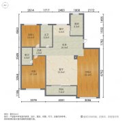 三环玫瑰园1楼110 带大院！ 带中 央空调 精装未住南厅