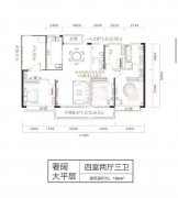 185万琥珀7楼185平大洋房毛坯