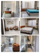 广电附近二楼107平三室现代精装家具家电齐全吉屋首租