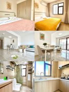 海世界二期88平两室精装家具家电齐全拎包入住吉屋出租