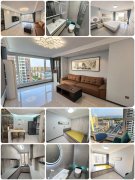 悦海苑13楼122.34平三室两卫品牌精装拎包入住79.8万