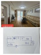 十里河小区三楼116平66.万精装好房