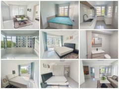 冠岭西区2楼东边户81平，三室一厅全屋精装修地暖未住。