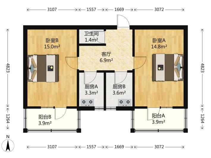 荣成 高铁附近 民房4间 带大院!一口价98000。 荣成 高铁附近 民房4间 带大院!一口价98000。