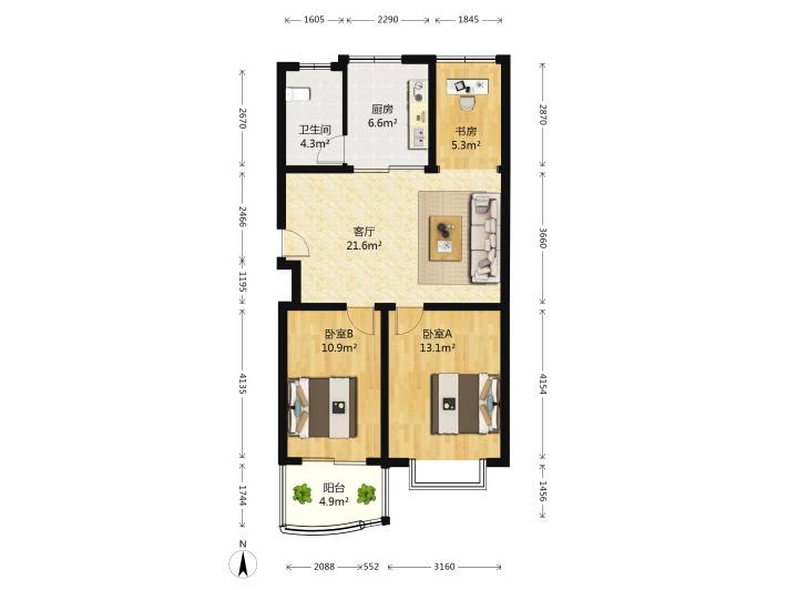 市中心 得润居电梯房10楼边户 三室两厅精装修送车库支持贷款 市中心 得润居电梯房10楼边户 三室两厅精装修送车库支持贷款