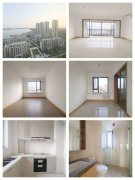 华发樱花湖17楼152平三室两卫带车位精装165万