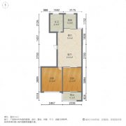 义乌 润德名园4层框架的3楼相当2楼 86平 地下室24平 