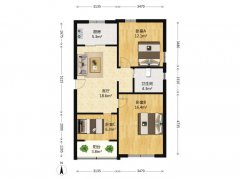 海崖小区4楼三室一厅 干净整洁南排采光好 家具家电齐全