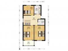 黎明中区好位置5楼边户 两室一厅简单装修保持挺好支持贷款