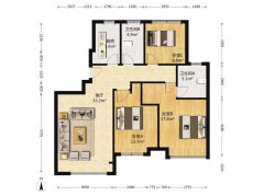 长青海邑长滩 电梯洋房 5楼 131平 精装 保持好