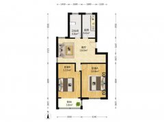 华悦新城2楼98平 3卧室 边户 仅售28.8万 s