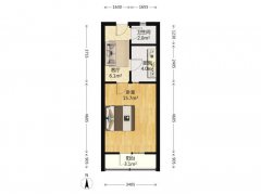 铂斯酒店8楼一室一厅 家具家电齐全 拎包入住