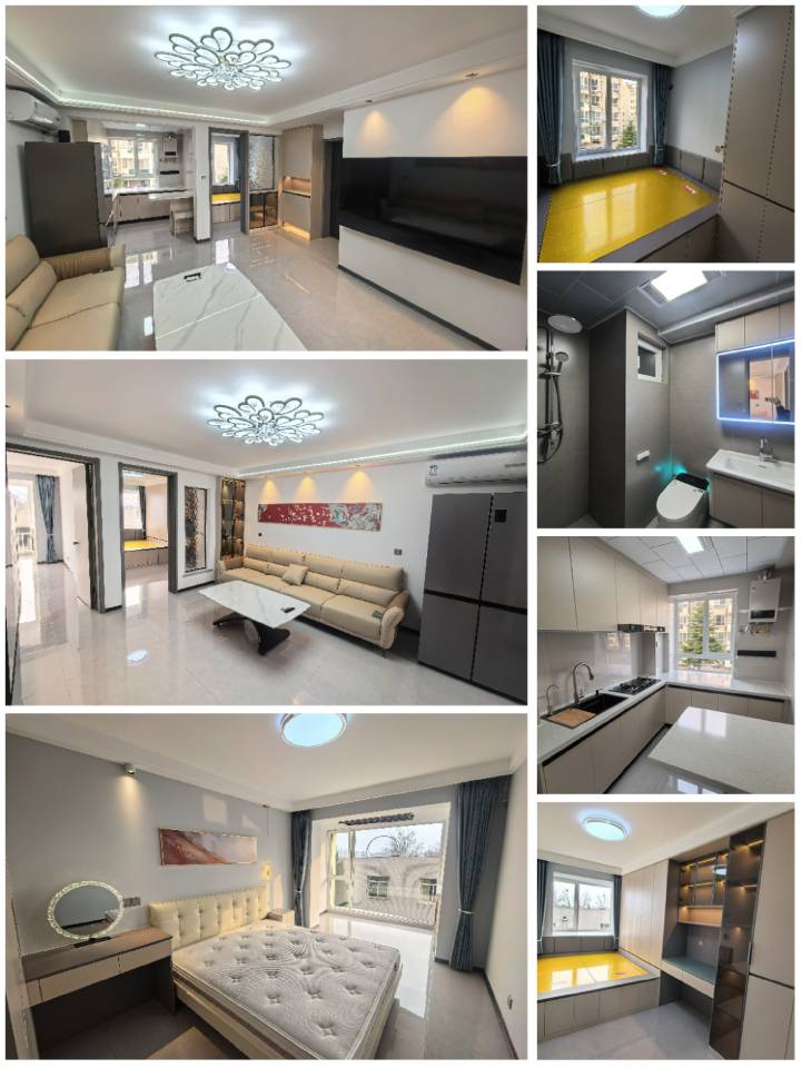 十里河二楼77平三室品牌精装带地下室拎包入住诚心出售 十里河二楼77平三室品牌精装带地下室拎包入住诚心出售