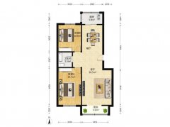 降！翰林铭居 双泊电梯7层洋房的5楼 90平 有业主食堂 s
