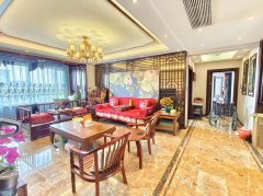 荣安小区南区17楼实木豪华装修日立中央空调125平两室两厅可