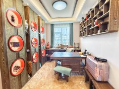 荣安小区南区17楼实木豪华装修日立中央空调125平两室两厅可