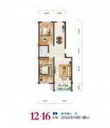 姜郡府3楼 毛坯 全明户型 南厅 2居室 证件齐全