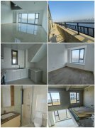 华发樱花湖空中别墅101平精装实用280平湖海双景诚心出售