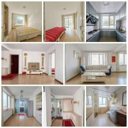 十里河小区平地2楼边户 83平 全明户型