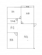 金帝桂都 2楼 85平 精装 2阳卧 精装