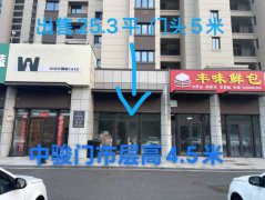 中骏门市房25.16平